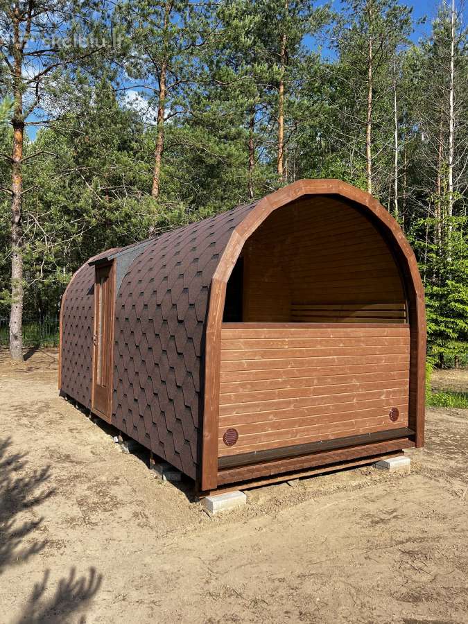 Lauko pirtys, mobili pirtis, pirtelė-rastinė bačka - nuotraukos Nr. 28