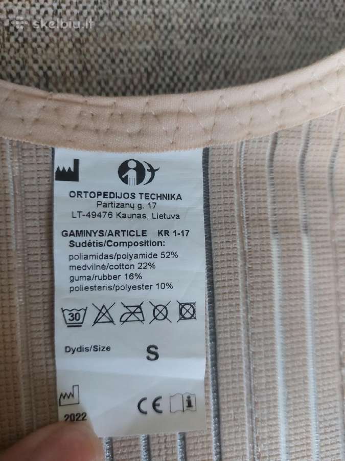 Ortopedine liemene - nuotraukos Nr. 2