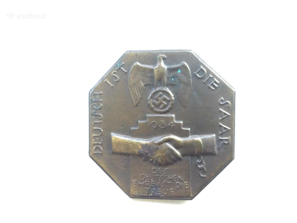 3 Reicho ženkliukas 1934