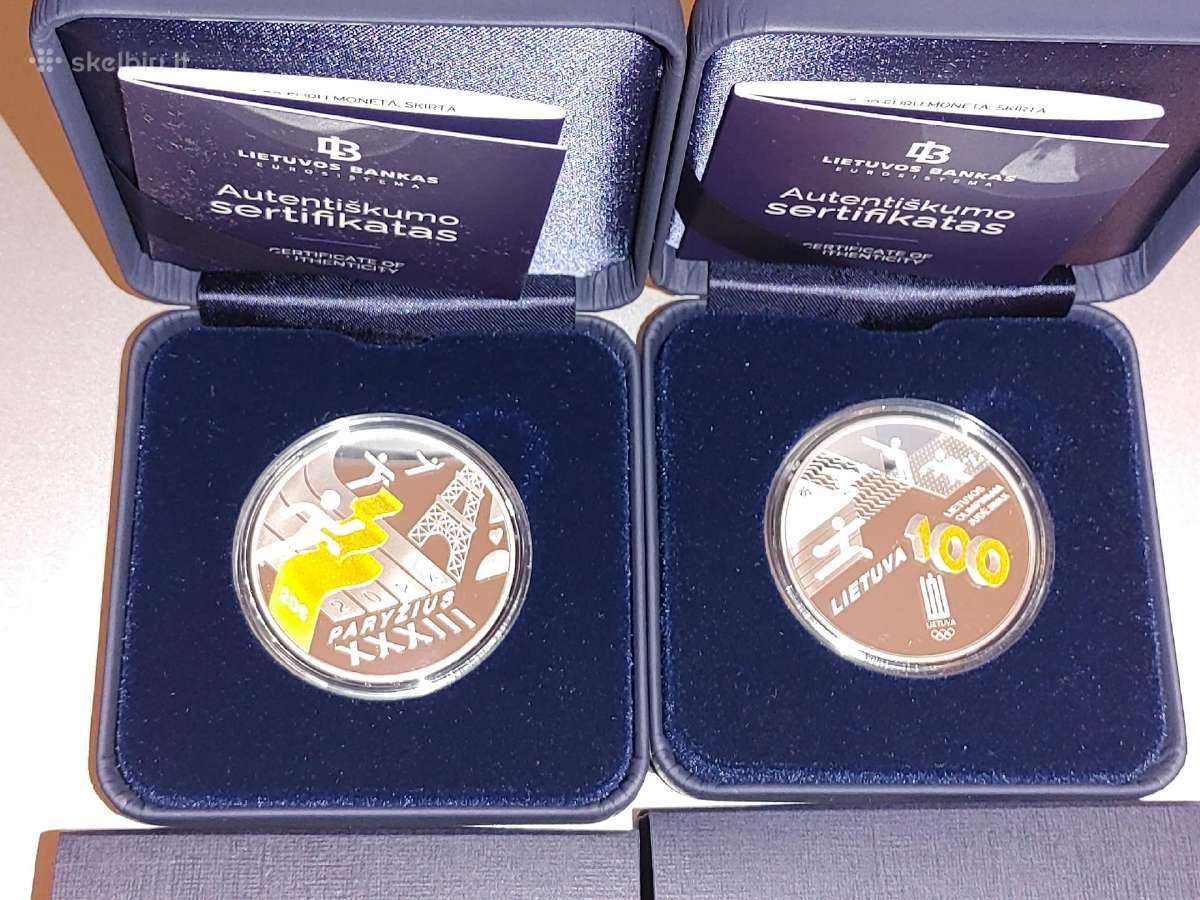 20 eurų - Olimpinės žaidynės Paryžiuje - 2024