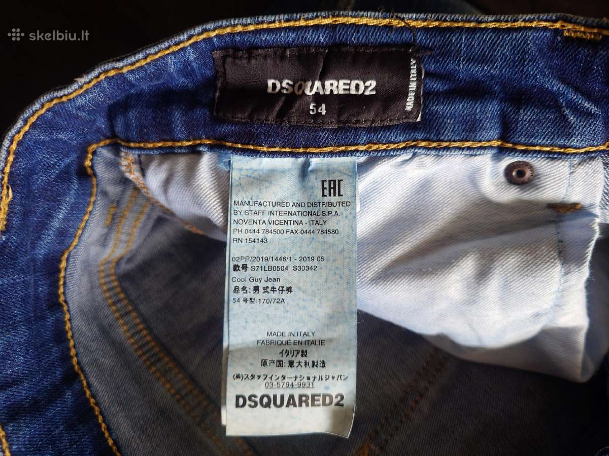 Vyriški Dsquared2 džinsai. - nuotraukos Nr. 5