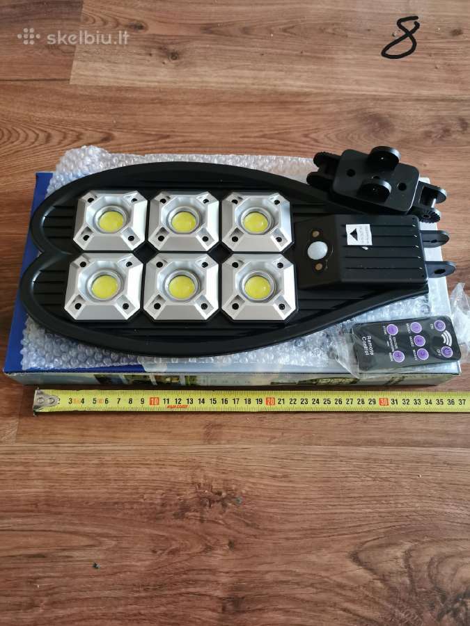 LED Lauko šviestuvai su saulės elementais. Nauji - nuotraukos Nr. 10