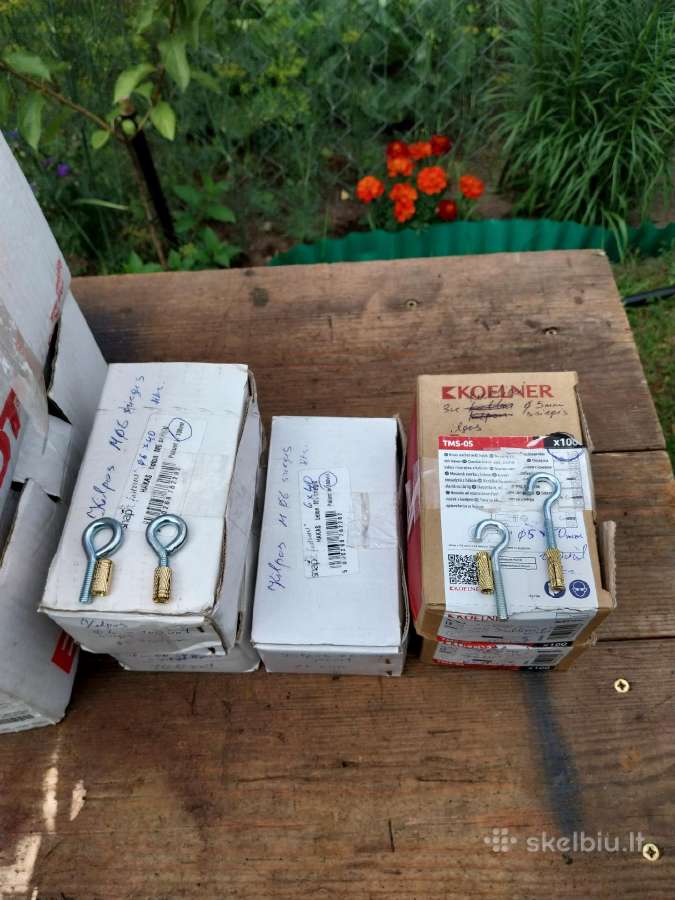 Kilpos,kabliai su žalv. ivore,kampai