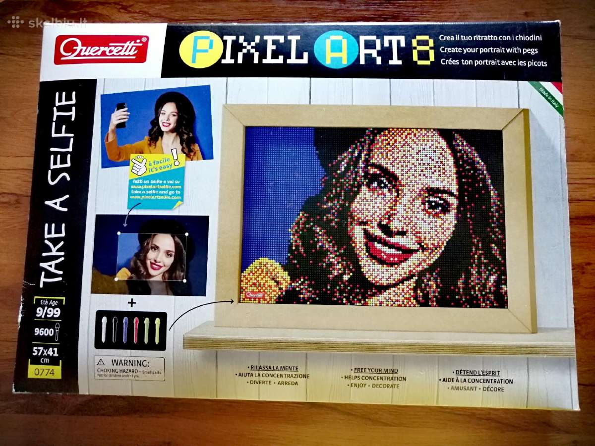 Kūrybinė mozaika Pixel Art "Take a Selfie"