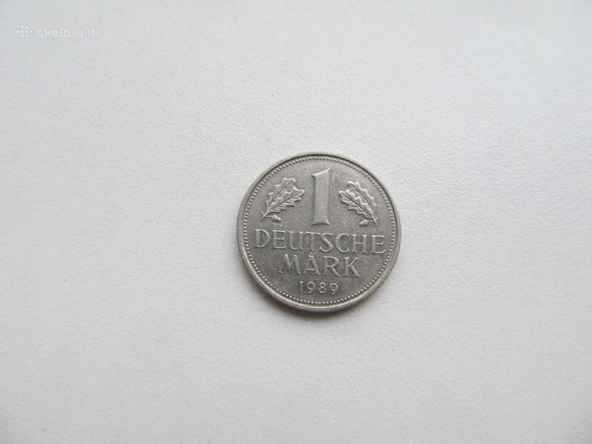 1 markė , Vokietija , 1989 D