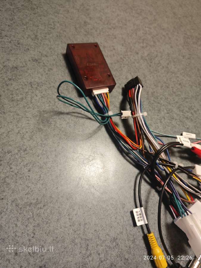 Laidai ir Canbus adapteris android magnetolai - nuotraukos Nr. 2