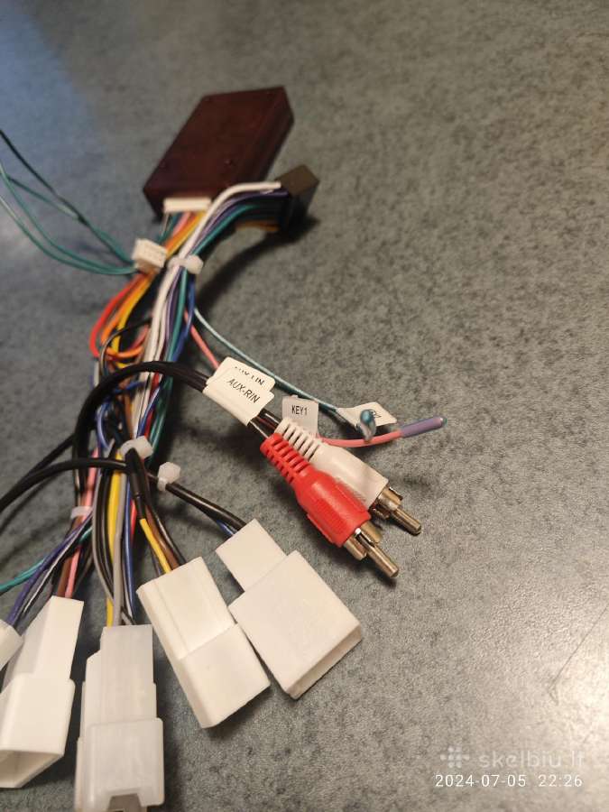 Laidai ir Canbus adapteris android magnetolai - nuotraukos Nr. 3