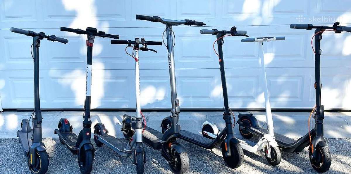 Perku elektrinius paspirtukus, vienračius, segway