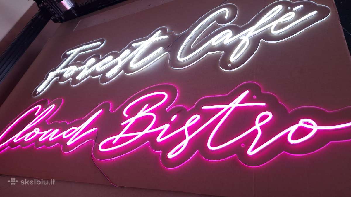 LED neon užrašai ir logotipai - nuotraukos Nr. 2
