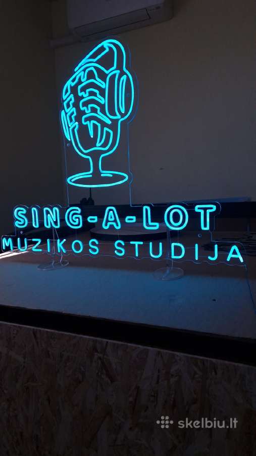 LED neon užrašai ir logotipai - nuotraukos Nr. 6