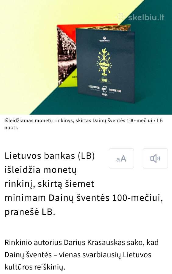 Dainų šventei šimtmečio rinkinys - nuotraukos Nr. 3