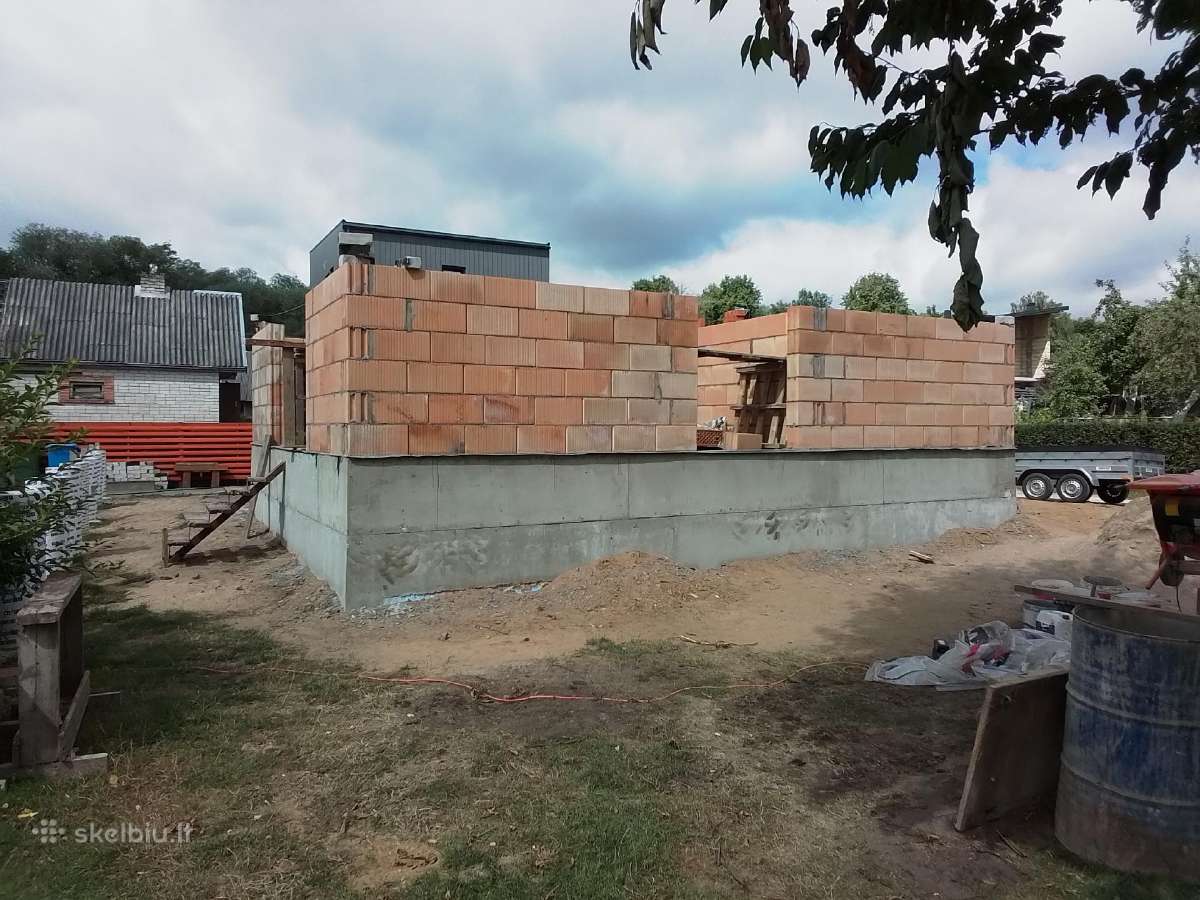 Namo pamatų liejimas, pamatų gilinimas - nuotraukos Nr. 18