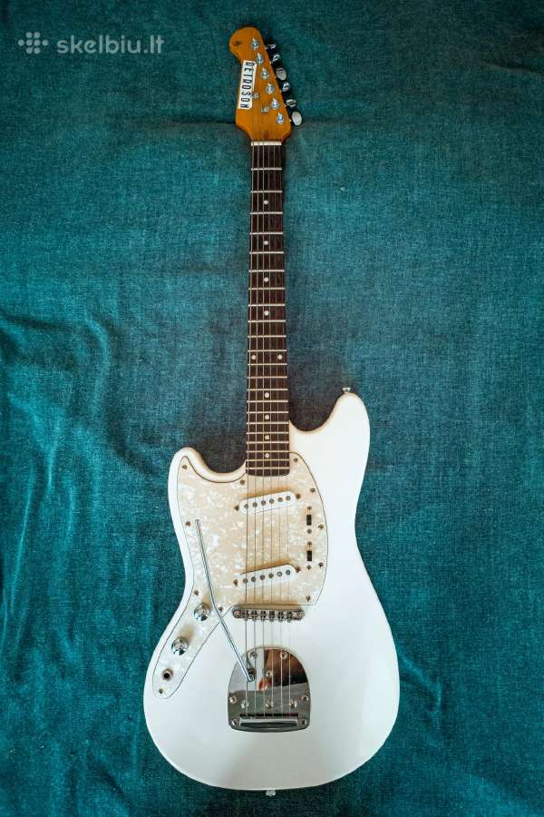 Harley Benton Ms-60 kairiarankė elektrinė gitara