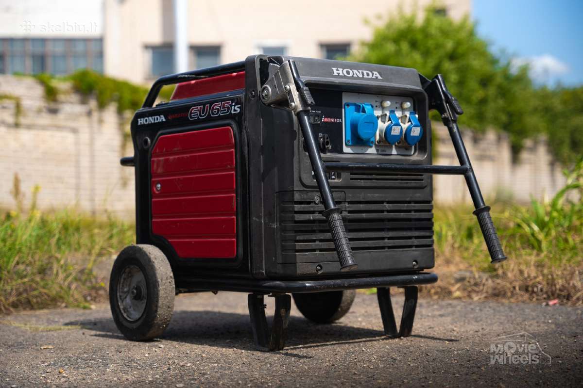 Generatoriaus nuoma Honda Eu 70 Eu 30 Eu 20