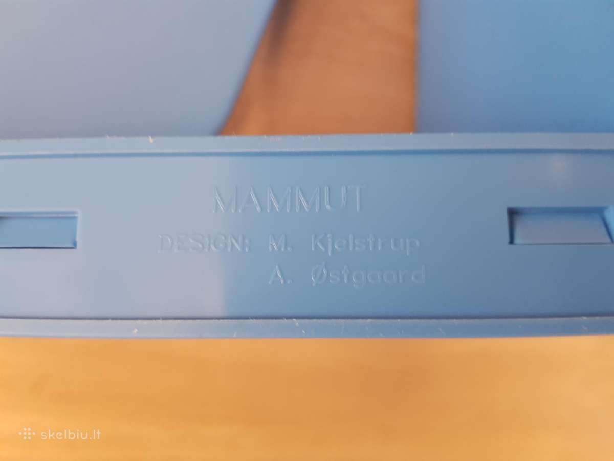 Ikea mammut plastikinės lentynėlės vaikų kambariui - nuotraukos Nr. 7