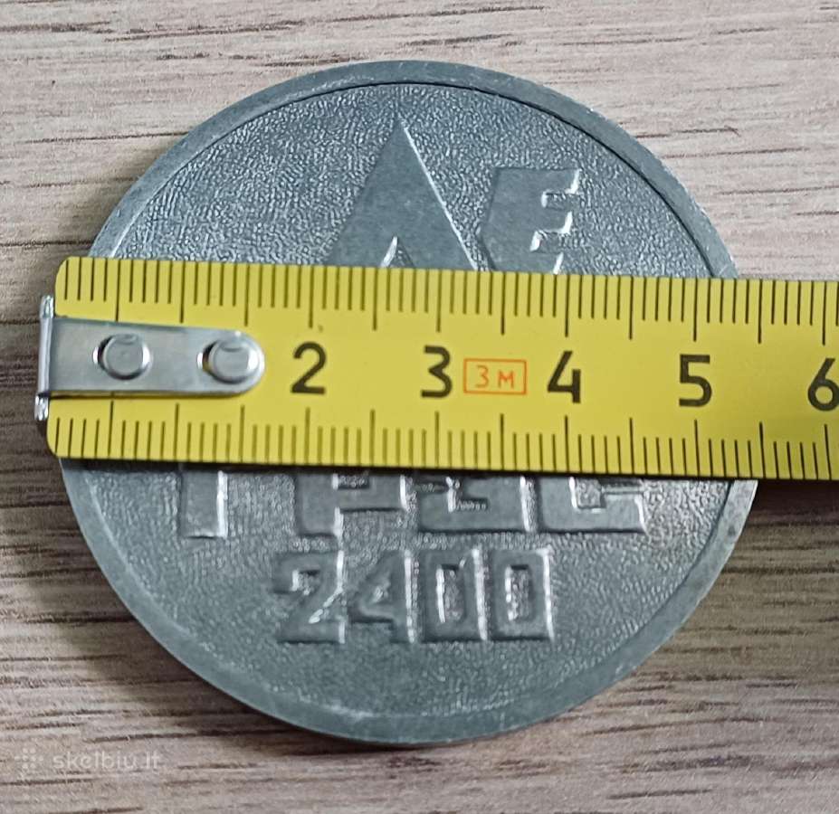 Lukomlskaja Gres 2400, medalis ( TSRS) By - nuotraukos Nr. 4