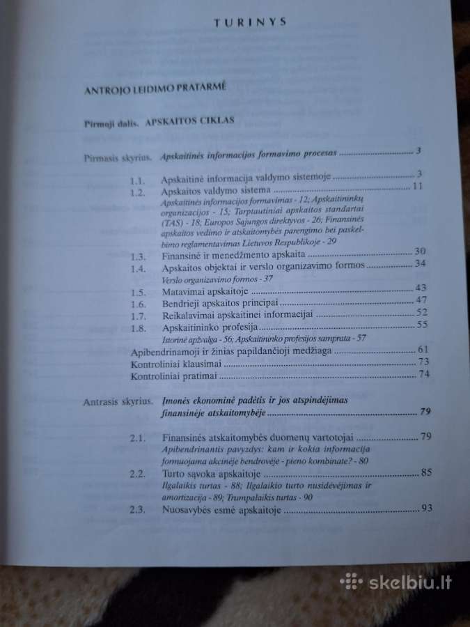 Įmonių apskaitos pagrindai - nuotraukos Nr. 2