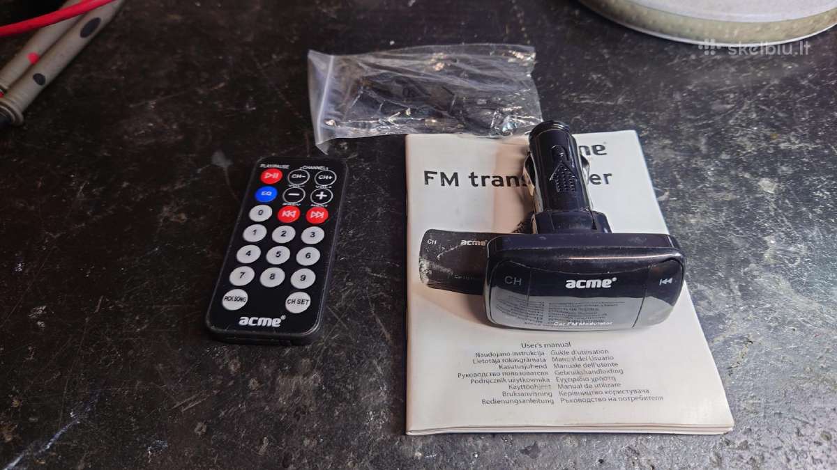 Fm Moduliatorius (Transmitter)