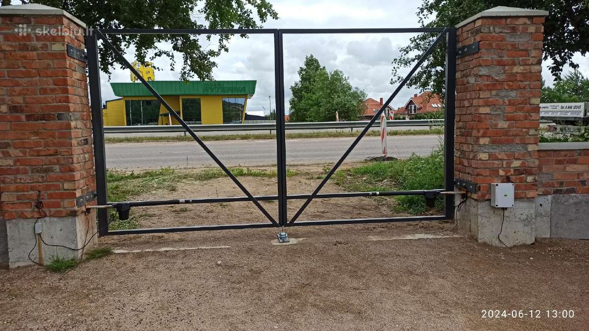 Averiamų vartų automatika,suvirinimo darbai - nuotraukos Nr. 13