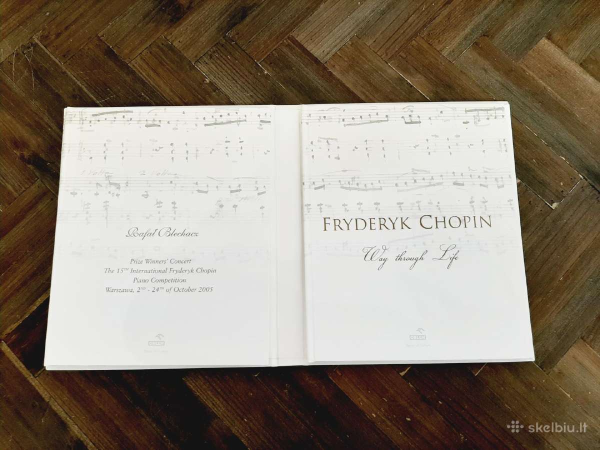 Fryderyk Chopin CD muzika su knyga - nuotraukos Nr. 3