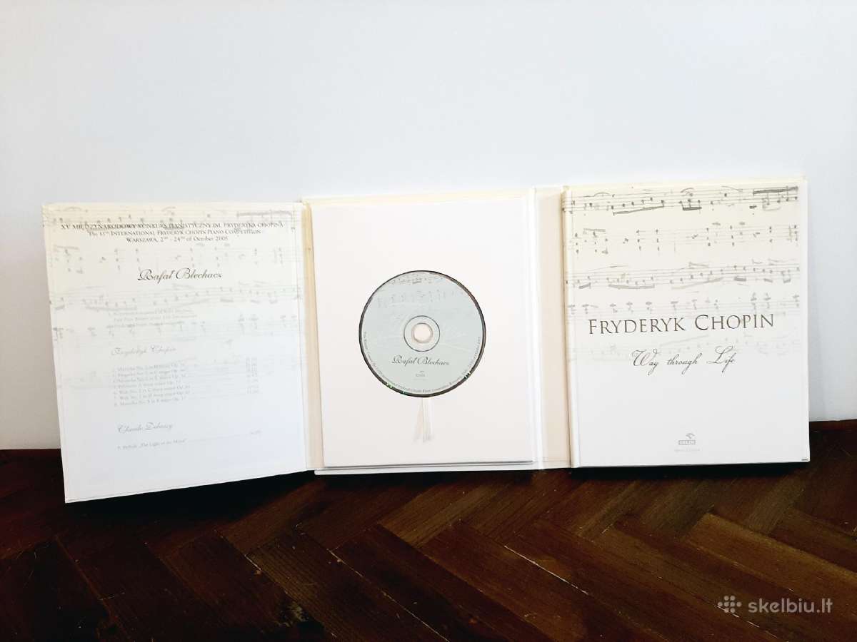 Fryderyk Chopin CD muzika su knyga - nuotraukos Nr. 2