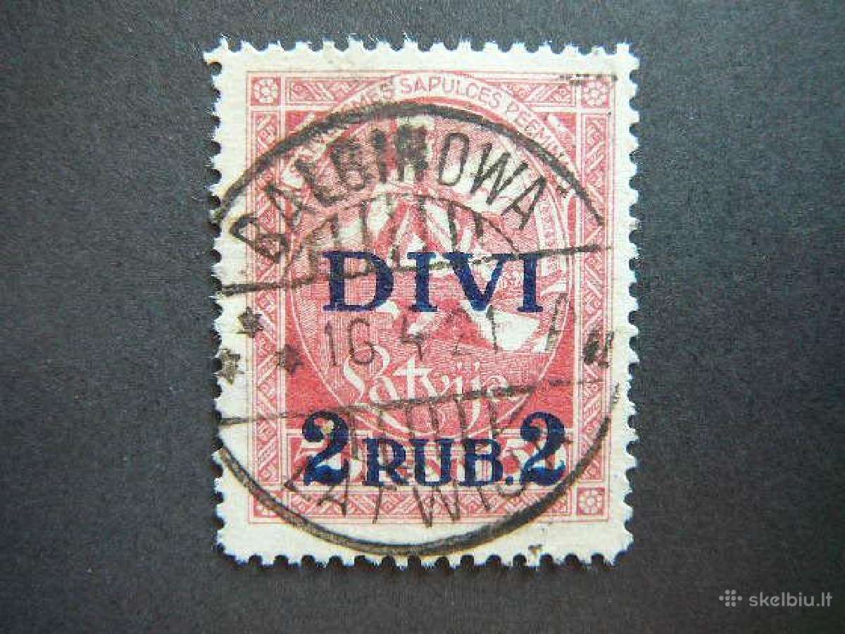 Latvija 1921 Standartai antsp. ltt64a