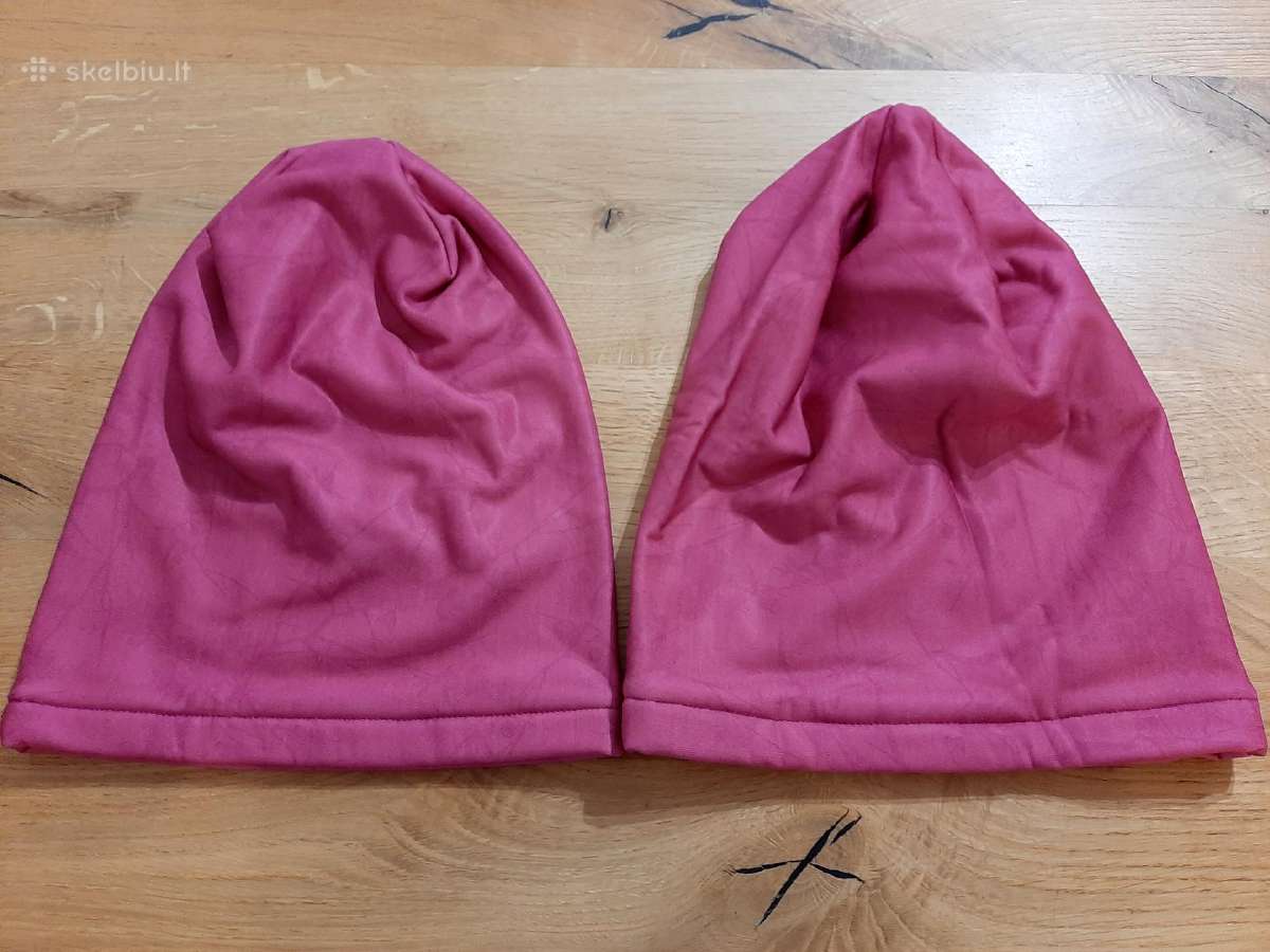 Trikotažinės kepurės spalvotos beanie stilius - nuotraukos Nr. 6