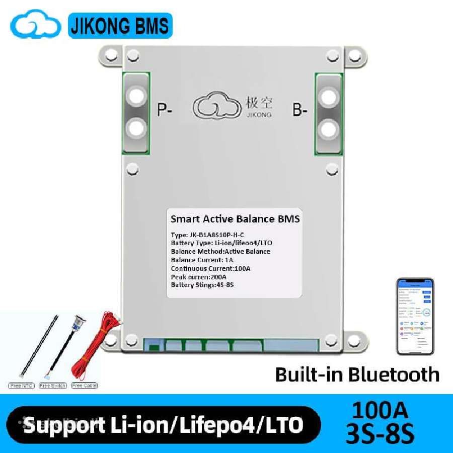 Bms Li-ion, Lifepo4 Daly, Jikong, Smart, Jk Bms