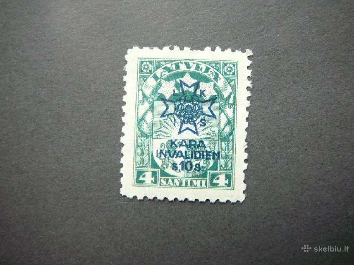 Latvija 1923 Karo invalidai Ordinas Mlh ltt102sp