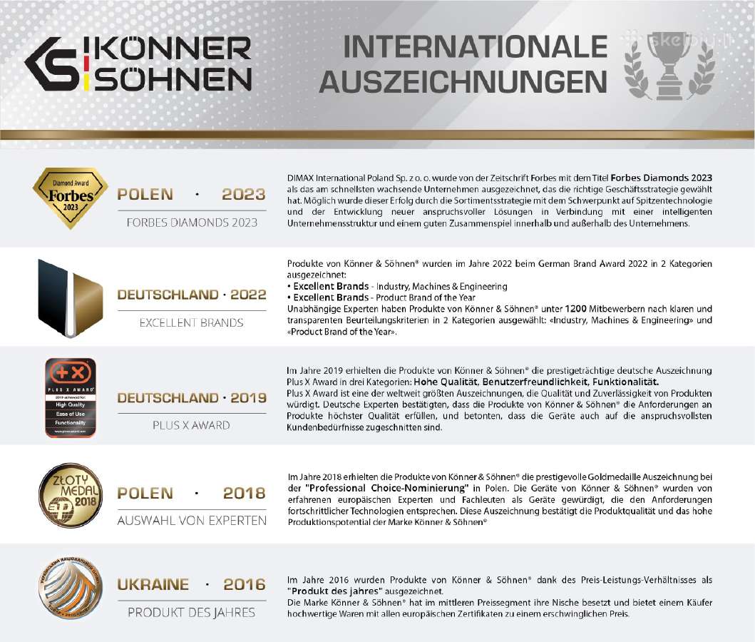 Elektros generatorius Koenner-soehnen 8,5kw - nuotraukos Nr. 9