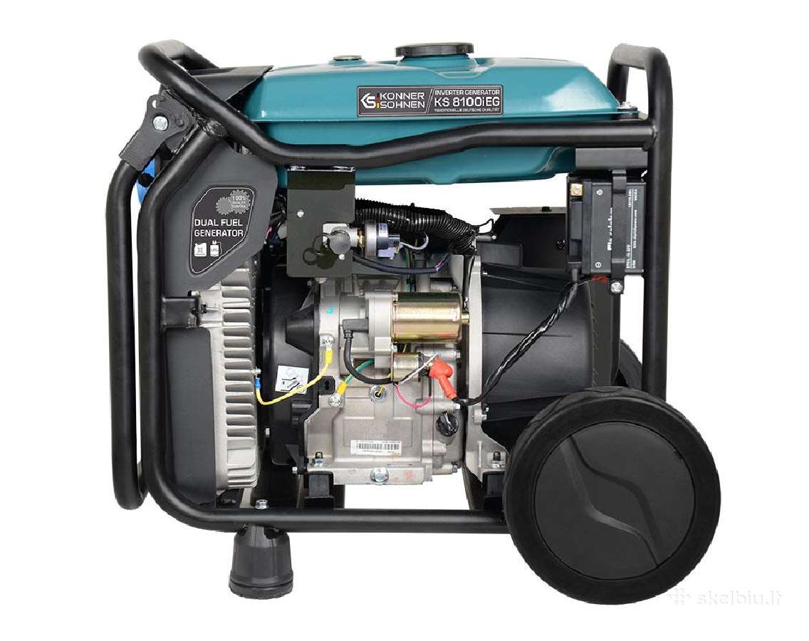 Elektros generatorius Koenner-soehnen 8,5kw - nuotraukos Nr. 4