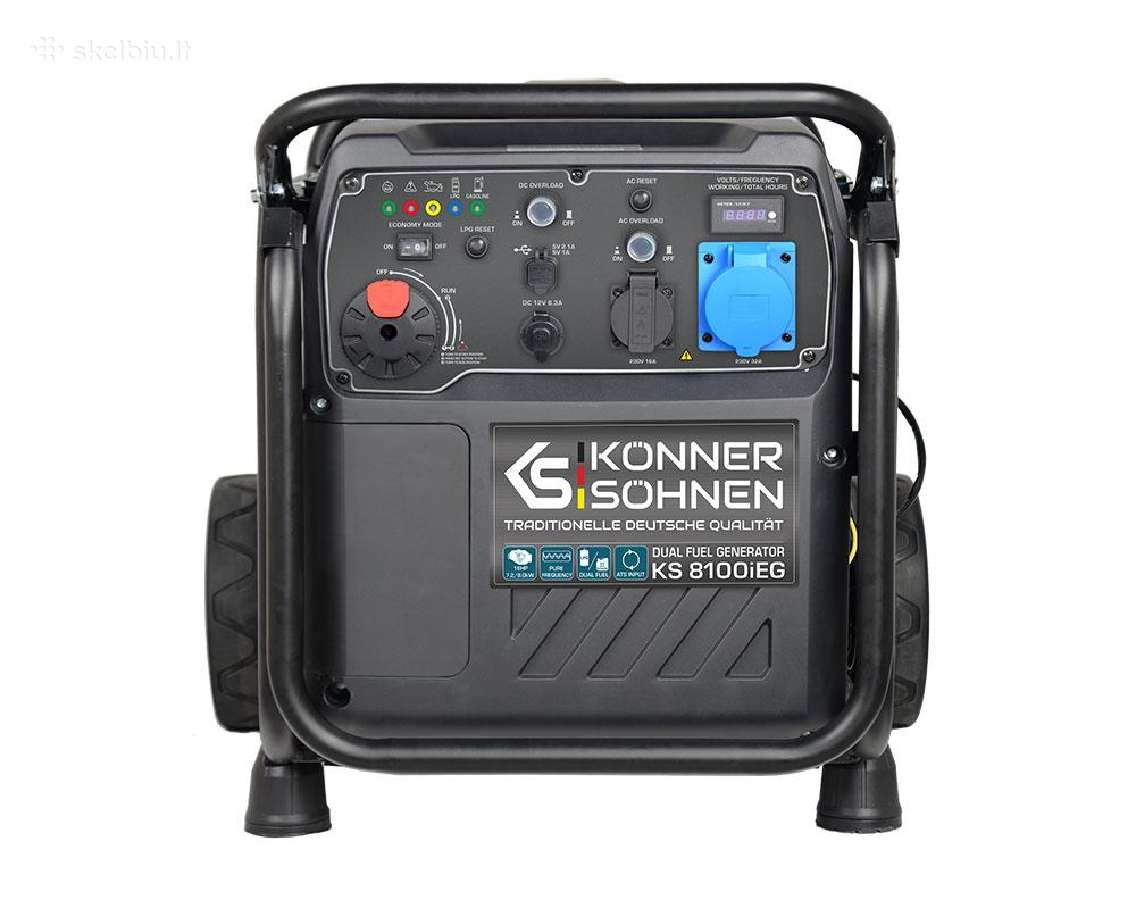 Elektros generatorius Koenner-soehnen 8,5kw - nuotraukos Nr. 3