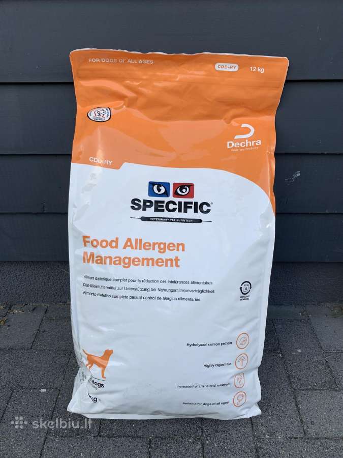 Šunų maistas Specific Cdd-hy Food Allergy Manageme