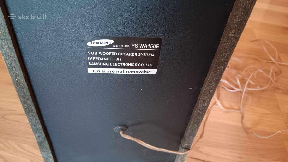 Žemų dažnių kolonėlė Samsung Subwoofer - nuotraukos Nr. 3