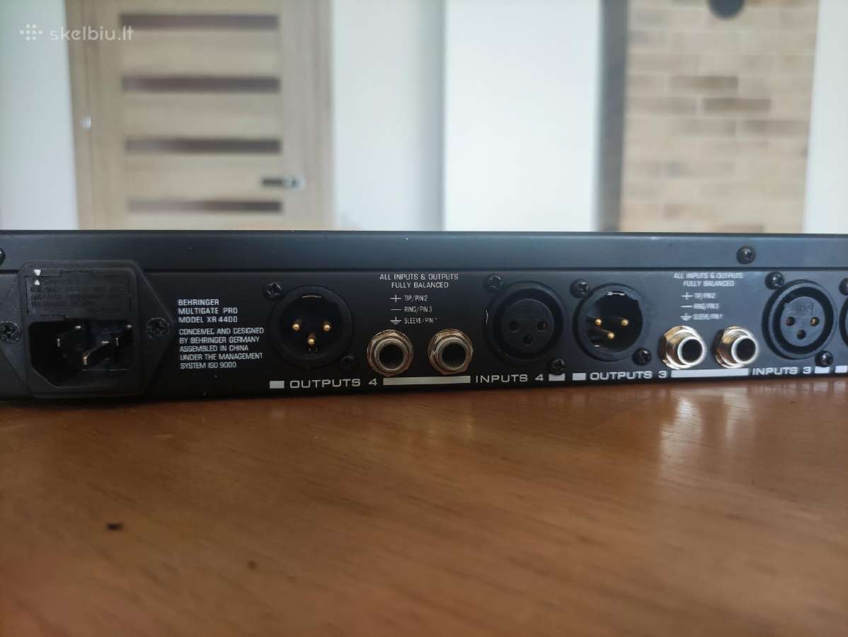 Dinaminis procesorius Behringer Xr 4400 - nuotraukos Nr. 5