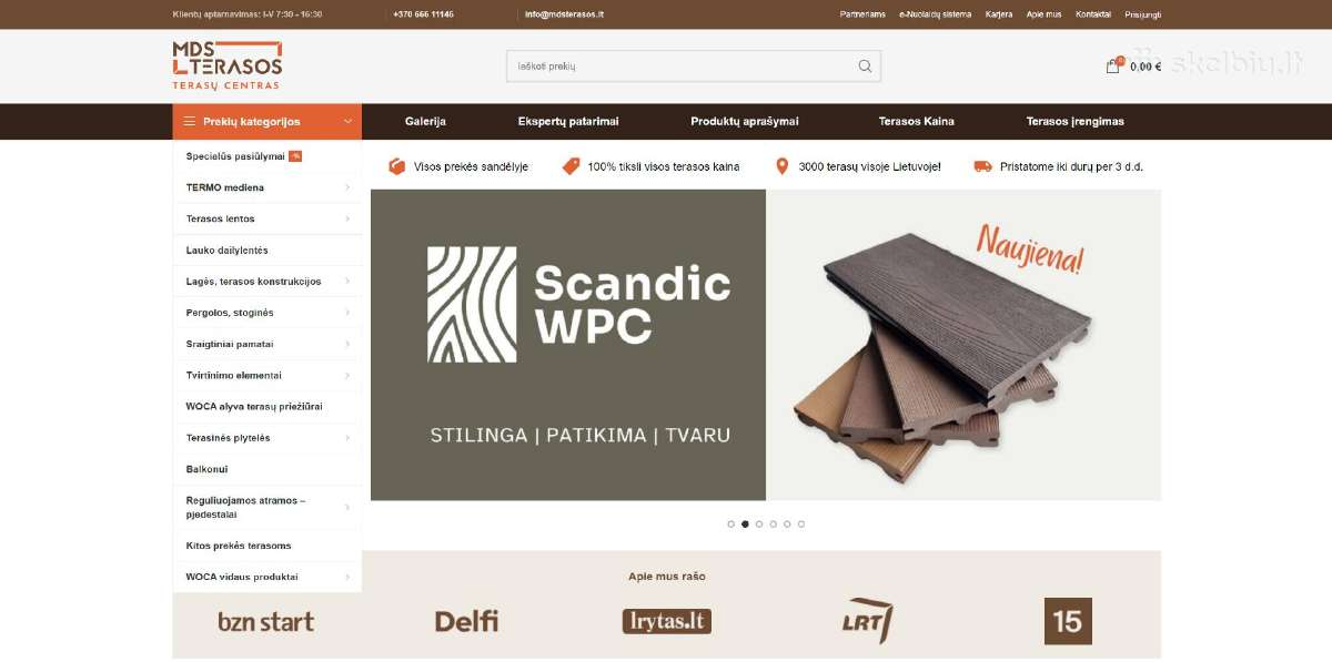 Internetinių svetainių ir parduotuvių kūrimas - nuotraukos Nr. 2