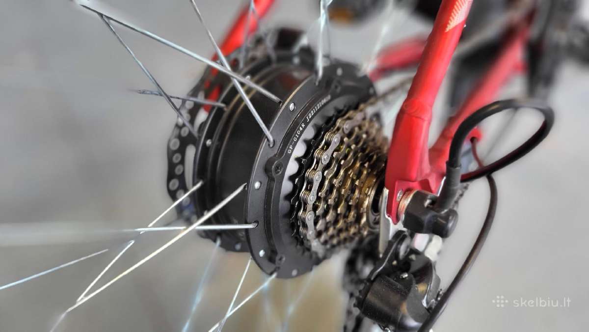 Elektrinis kalnų dviratis – 500 W / iki 65 km! - nuotraukos Nr. 5