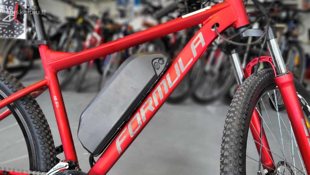 Elektrinis kalnų dviratis – 500 W / iki 65 km! - nuotraukos Nr. 8
