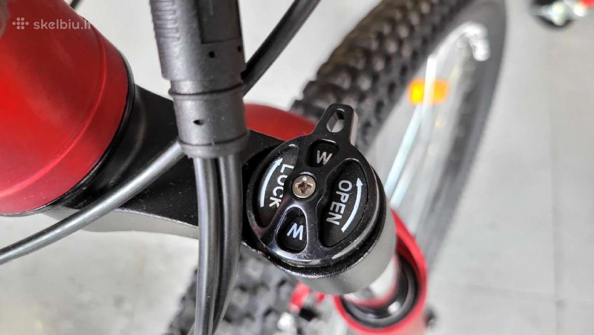 Elektrinis kalnų dviratis – 500 W / iki 65 km! - nuotraukos Nr. 9