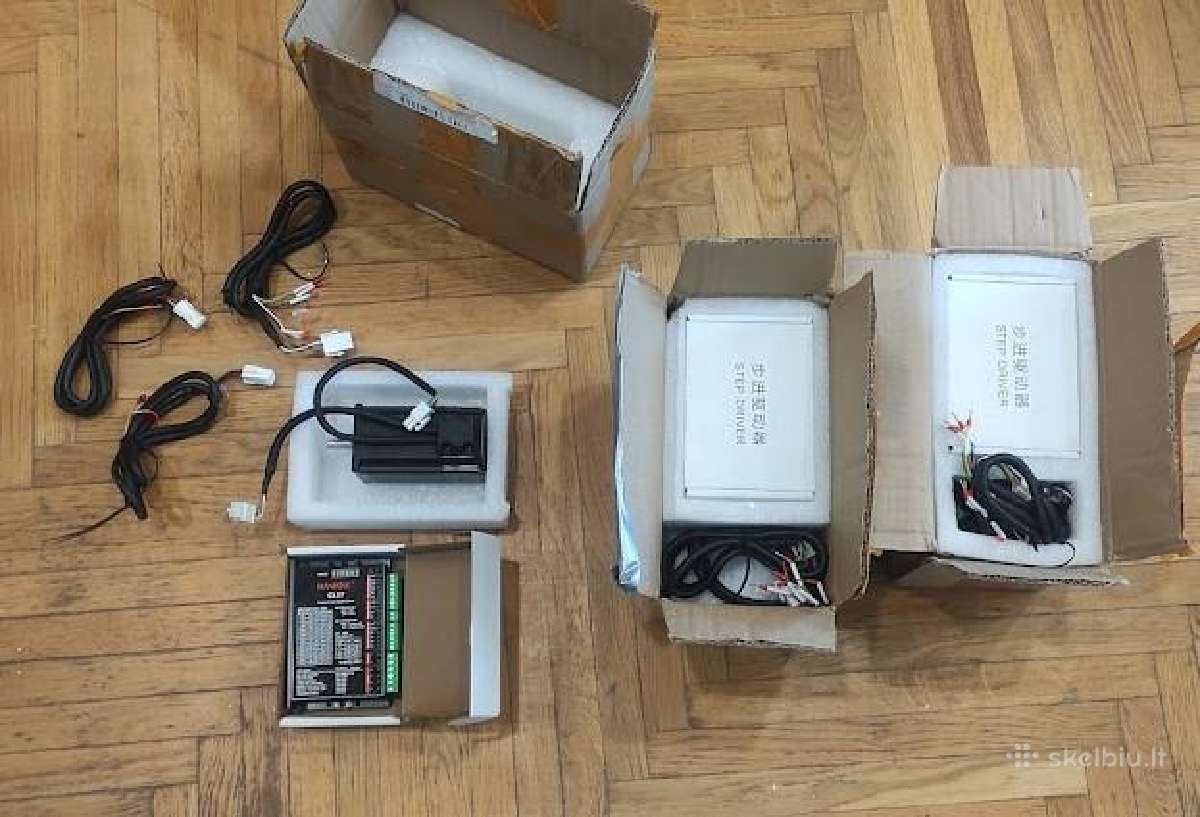 CNC closed loop stepper varikliai + valdikliai