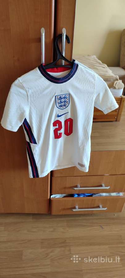 Nike Anglijos futbolo marškinėliai 8-10 metų - nuotraukos Nr. 3