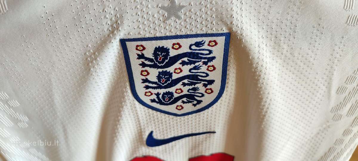 Nike Anglijos futbolo marškinėliai 8-10 metų - nuotraukos Nr. 4