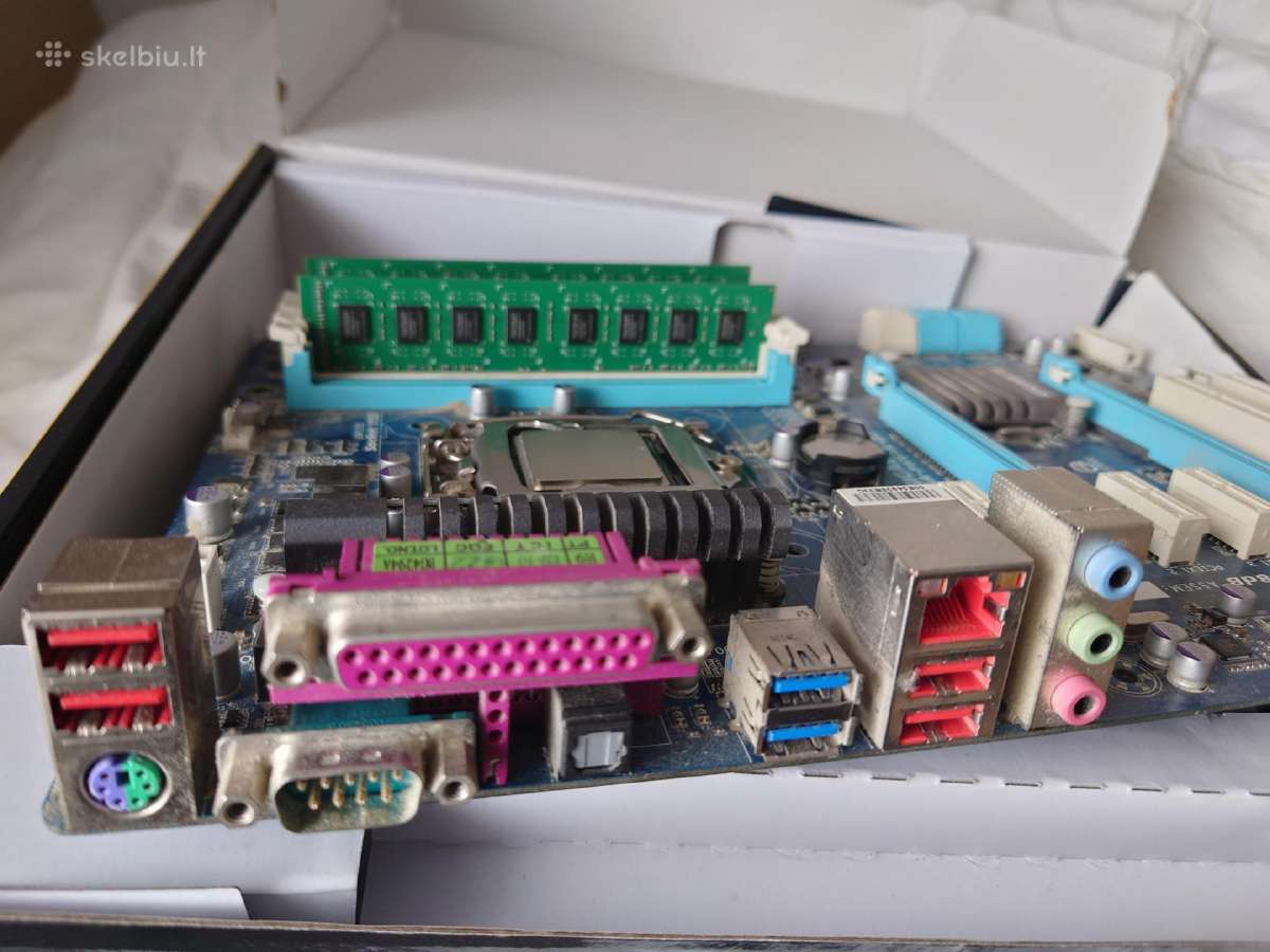 Komplektas i5-2400 8gb RAM su motinine