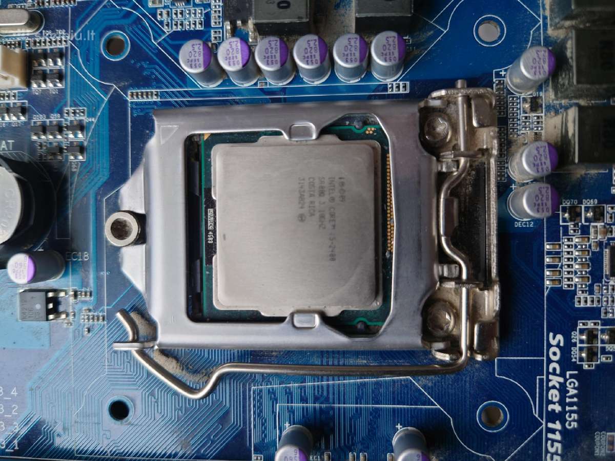 Komplektas i5-2400 8gb RAM su motinine - nuotraukos Nr. 3