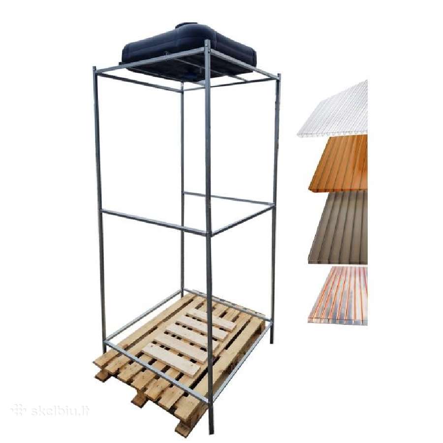 Lauko dušas itin stipraus rėmo suvirintas 20x40