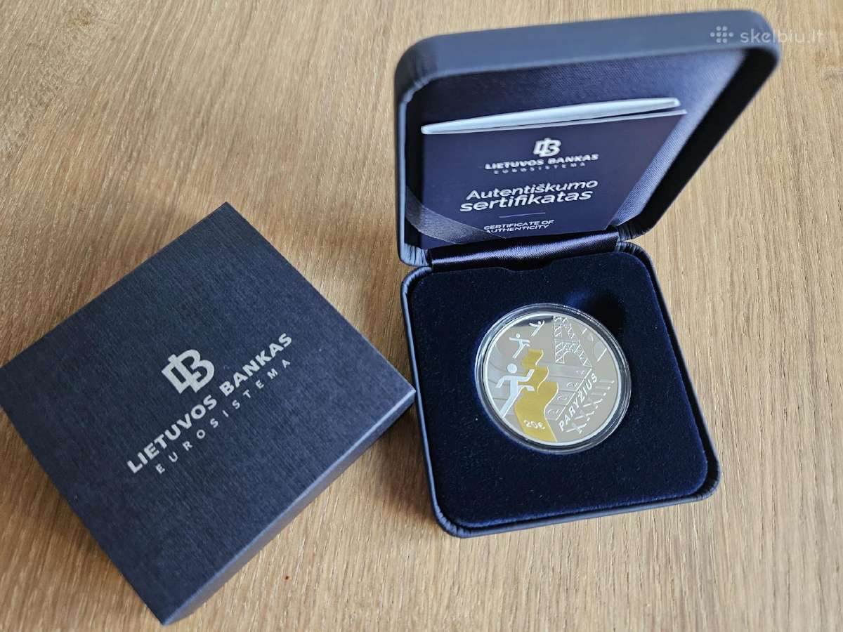 20€ moneta, skirta Paryžiaus olimpinėms žaidynėms
