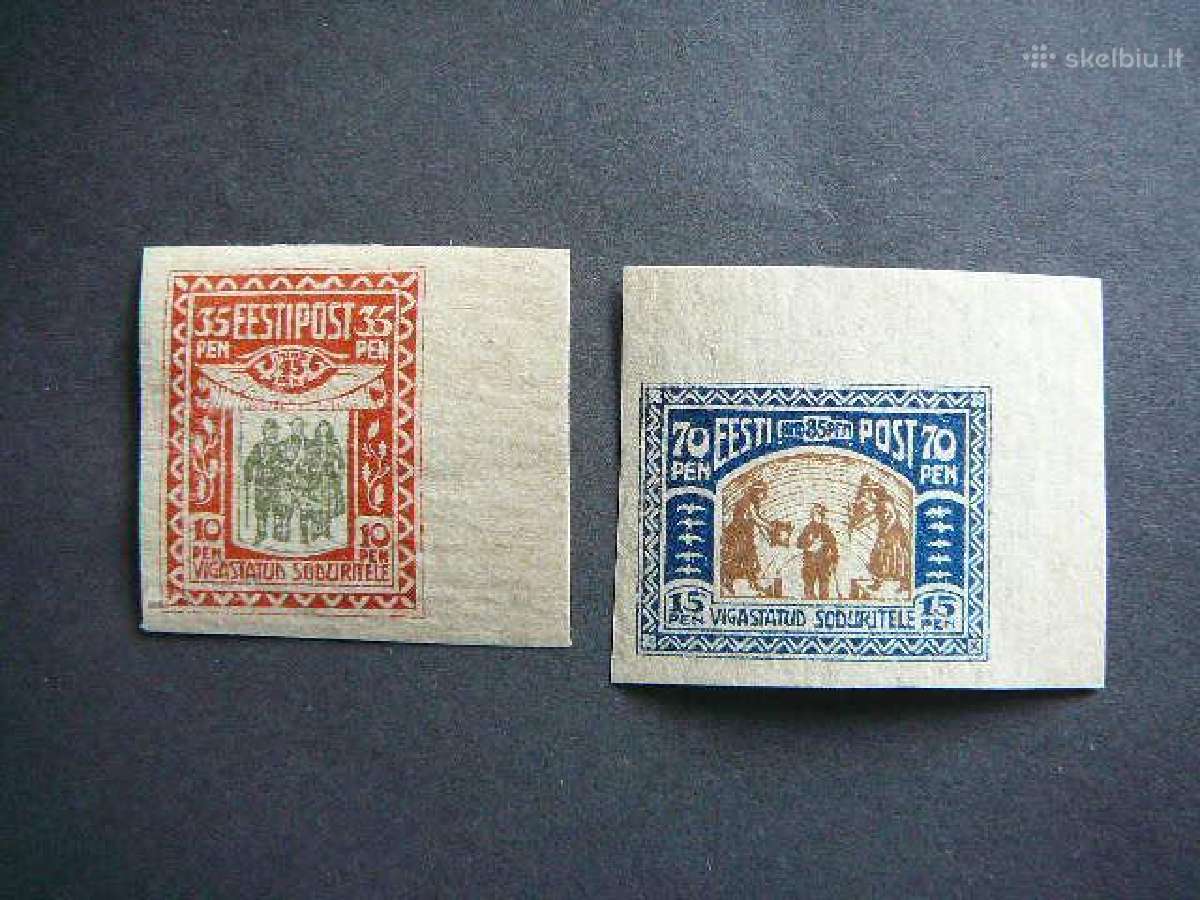 Estija Karas Invalidai 1920 Mnh es21/2sm