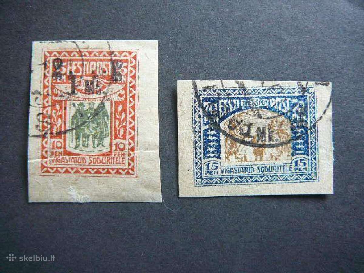 Estija Karas Invalidai 1920 antsp. es25/6a