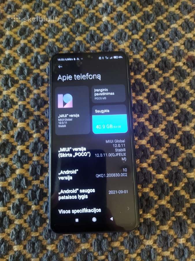 Telefonas Xiaomi Poco M3