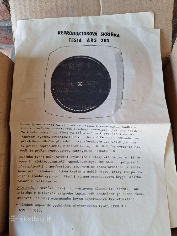 Garsiakalbiai Tesla Aro 6604 - nuotraukos Nr. 6